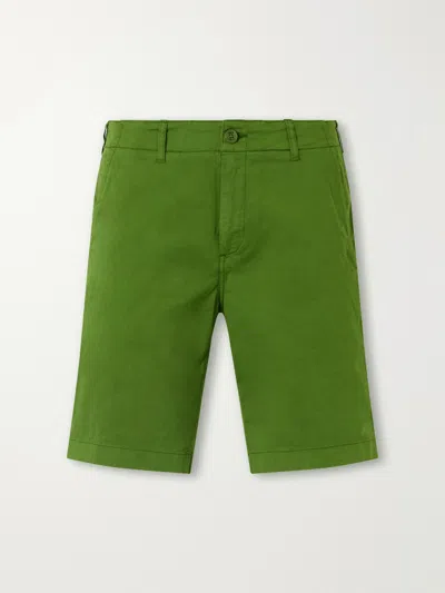 Vilebrequin Belin Woven Cotton-blend Casual Shorts In Multi