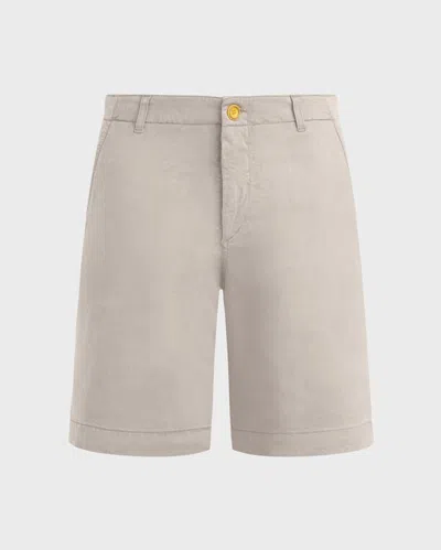 Vilebrequin Men Tencel Gabardine Bermuda Shorts In Neutral