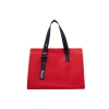 Vilebrequin Big Cotton Beach Bag In Lipstick