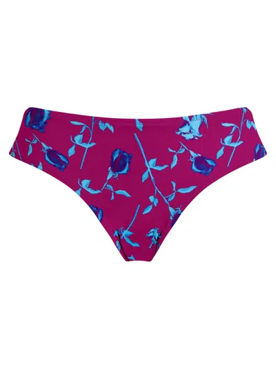 Vilebrequin Bikini Briefs With Floral Print And Clean Design In Multi