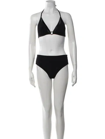 Pre-owned Vilebrequin Bikini W/ Tags In Black