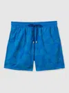Vilebrequin Bleu Marine Shell Print Swim Shorts