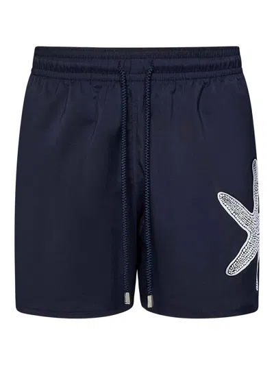Vilebrequin Recycled Polyamide Swim Shorts In Blue