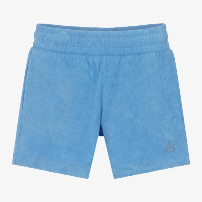 Vilebrequin Kids' Boys Blue Cotton Towelling Shorts