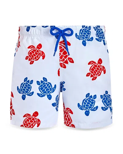 VILEBREQUIN BOYS' JIM JIM MULTI COLOR TURTLE SWIM TRUNKS - LITTLE KID, BIG KID