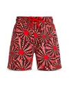 VILEBREQUIN BOYS' JIRISE PRINTED 4 SWIM SHORTS - LITTLE KID, BIG KID