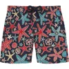 Vilebrequin Boys Stretch Swim Shorts Holistarfish In Multi