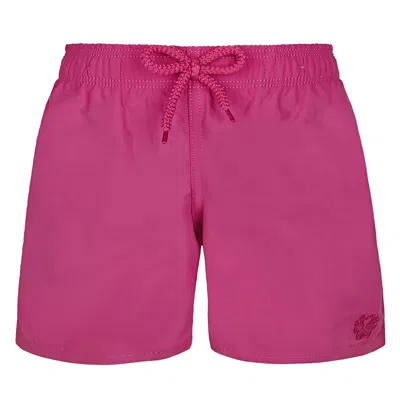Vilebrequin Boys Swim Shorts Water-reactive Pouples Purple Red