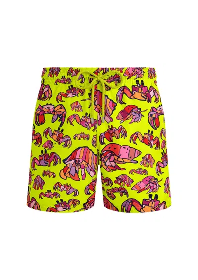 Vilebrequin Boys Ultra-light And Packable Swim Shorts Hermit Crabs