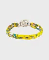 Vilebrequin Bracelet Provencal Turtles In Yellow