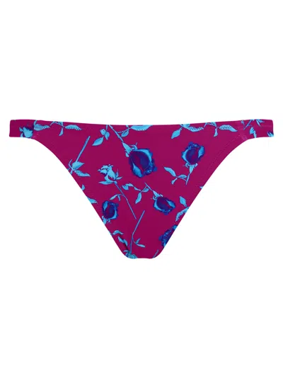 Vilebrequin Brazilian Bikini Briefs With Floral Print And Minimal Design In Multi