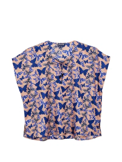 Vilebrequin Butterfly Tassel Blouse In Multi