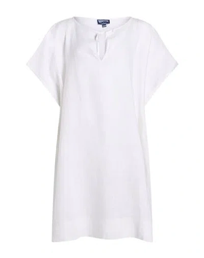 Vilebrequin By Angelo Tarlazzi Woman Mini Dress White Size M/l Linen