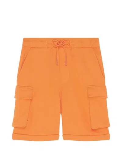 Vilebrequin Kids' Cargo Bermuda Shorts In Orange