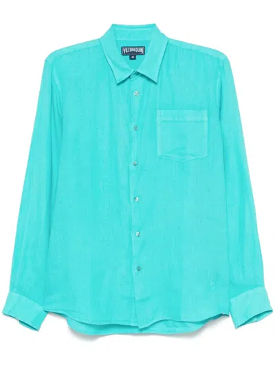 Vilebrequin Caroubis Shirt In Blue