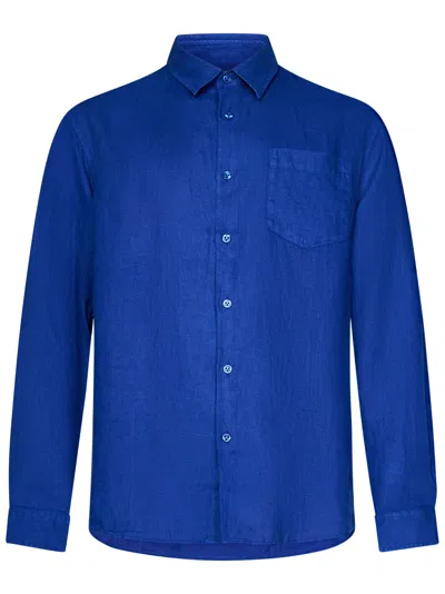 Vilebrequin Caroubis Shirt In Blue