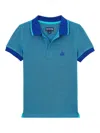 Vilebrequin Changing Color Polo Shirt In Blue