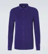 VILEBREQUIN CHILL COTTON-BLEND TERRY SHIRT