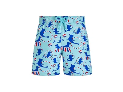 Vilebrequin Kids' Circus Jim Boy's Swimwear Thalassa : 4 Years, Synthetic In Blue