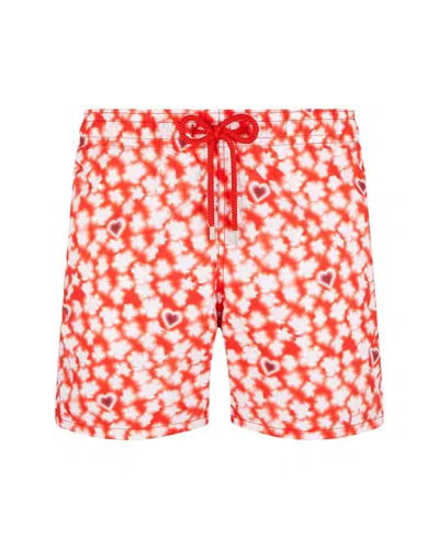 Vilebrequin Moorea Attrape Coeur Swim Shorts In Red