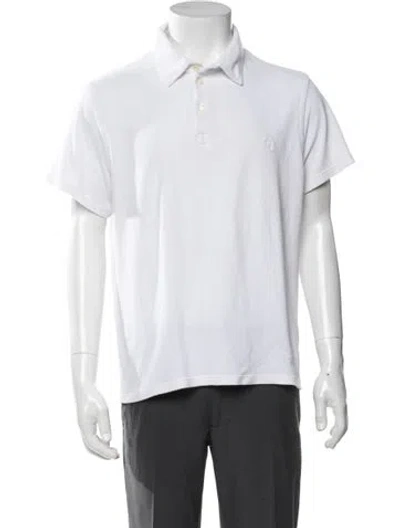 Pre-owned Vilebrequin Collar Short Sleeve Polo Shirt In Neutrals