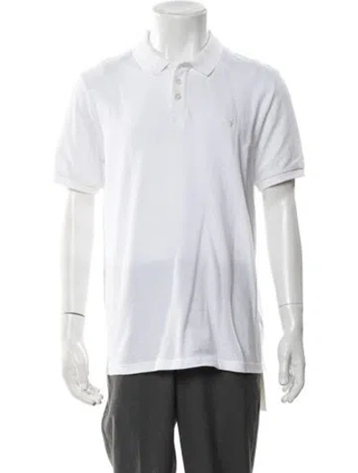 Pre-owned Vilebrequin Collar Short Sleeve Polo Shirt In White
