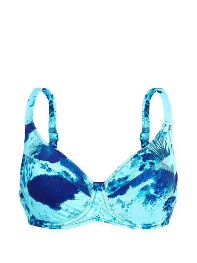 Vilebrequin Women Underwire Bikini Top Coral Reef In Multi