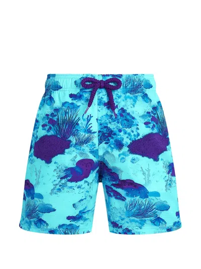 Vilebrequin Kids' Coral Reef Swim Shorts In Multi