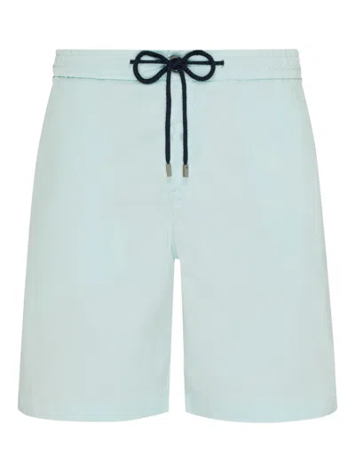 Vilebrequin Cotton-blend Shorts In Blue
