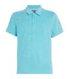 VILEBREQUIN COTTON-BLEND TERRY PHOENIX POLO SHIRT