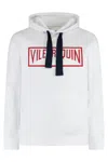 Vilebrequin Cotton Hoodie With Drawstring And Kangaroo Pocket In White