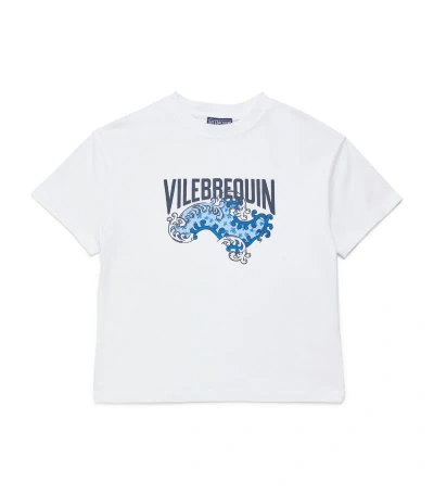 Vilebrequin Kids' Boys White Cotton T-shirt