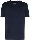 Vilebrequin Titan Slim-fit Logo-embroidered Cotton-jersey T-shirt In Blue