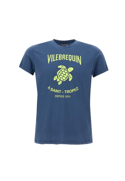 Vilebrequin Cotton T-shirt In Blue