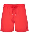 Vilebrequin Crabs Classic Short In Coquelicot