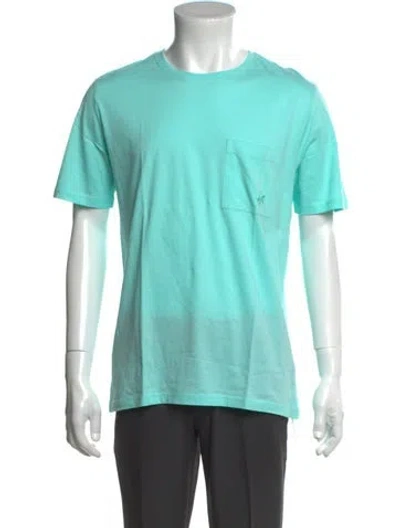 Pre-owned Vilebrequin Crew Neck Short Sleeve T-shirt In Green