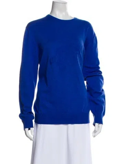 Pre-owned Vilebrequin Crew Neck Sweater In Blue