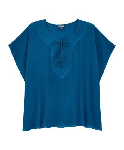 Vilebrequin Crew Neck Top In Blue