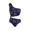 VILEBREQUIN DISCO STARS ASSYMETRIC BIKINI ONE-PIECE SWIMSUIT