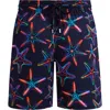 Vilebrequin Drawstring Swimming Trunks In Bleu Marine