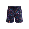 Vilebrequin Drawstring Swimming Trunks In Bleu Marine