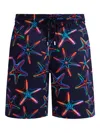 Vilebrequin Drawstring Swimming Trunks In Blue