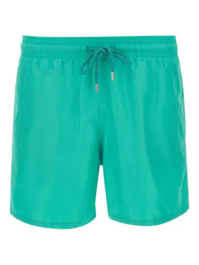 Vilebrequin Drawstring Swim Shorts In Blue