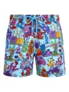 Vilebrequin Drawstring Swim Shorts In Blue