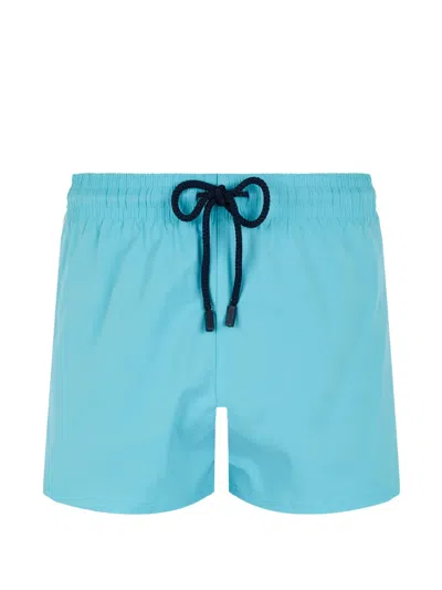 Vilebrequin Drawstring Swim Shorts In Blue