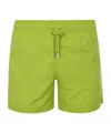 Vilebrequin Mens Lime Moorea Graphic-print Swim Shorts In Green