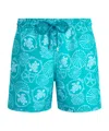 Vilebrequin Graphic-print Swim Shorts In Blue