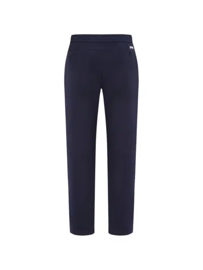 Vilebrequin Drawstring-waist Straight-leg Trousers In Blue
