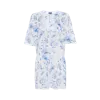 Vilebrequin Viscose Dress Medusa And Shells In White