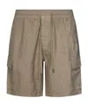 Vilebrequin Elastic Waist Shorts In Gray